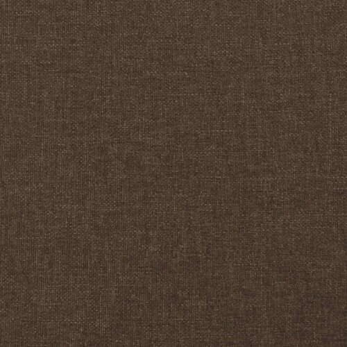  s oprugama i madracem LED tamnosmeđi 120x190 cm tkanina Slike
