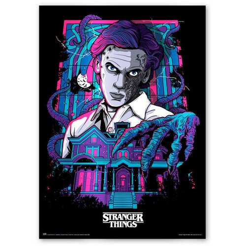 Stranger Things Fluorescentni poster 50 x 70 cm Slike