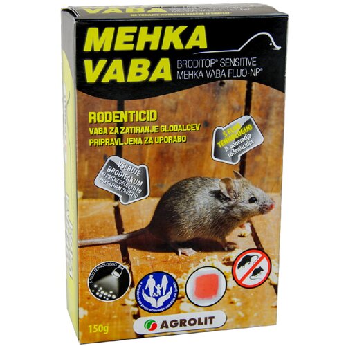 AGROLIT mehka vaba fluo sensitiv (150 g) Cene