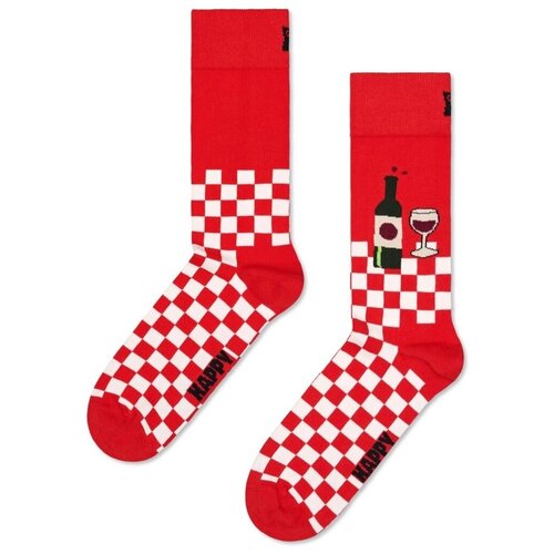 Happy Socks Dokolenke WINE AND DINE Rdeča Cene