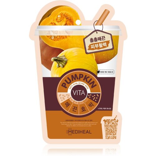 Mediheal Vita Mask Pumpkin hranilna tekstilna maska z učinkom liftinga 25 ml Cene