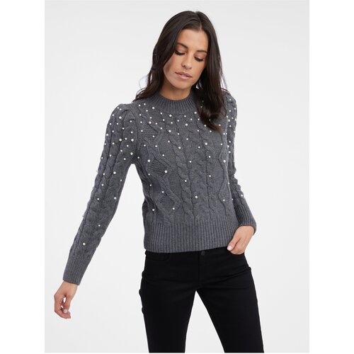 Orsay Women&amp;#039;s Grey Sweater - Women Slike