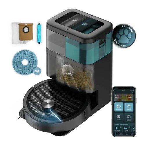 Cecotec robot usisivač conga 15090 spinarm home&amp;amp;wash Slike