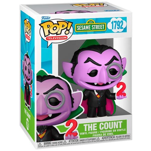 Funko Figura POP Barrio Sesamo The Count Slike