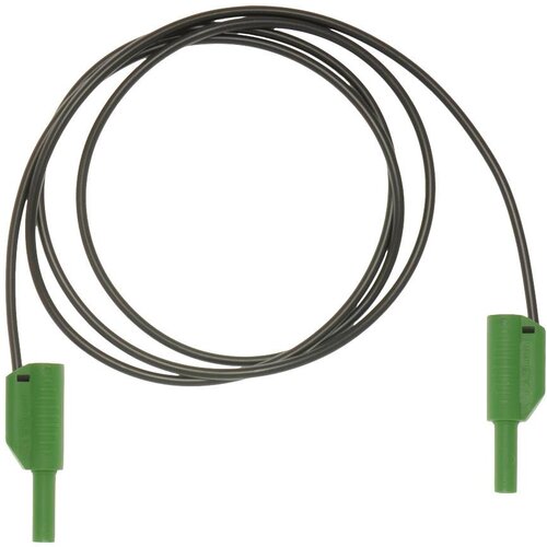 Metrel A 1341 varnostni merilni kabel banana mo&amp;scaron;ki konektor 4 mm banana mo&amp;scaron;ki konektor 4 mm 1.50 m črna\, zelena 1 kos, (20423005) Slike