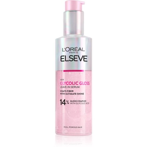 L&amp;acute;Or&amp;eacute;al Paris Elseve Glycolic Gloss serum brez izpiranja za krepitev in sijaj las 150 ml Slike