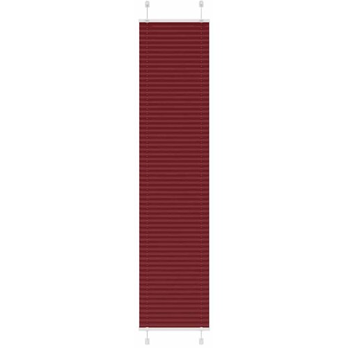 vidaXL Plisirana zavjesa Bordo crvena 40x200 cm Širina tkanine 39 4 cm Poliester - Bordo crvena 40 x 200 cm Cene