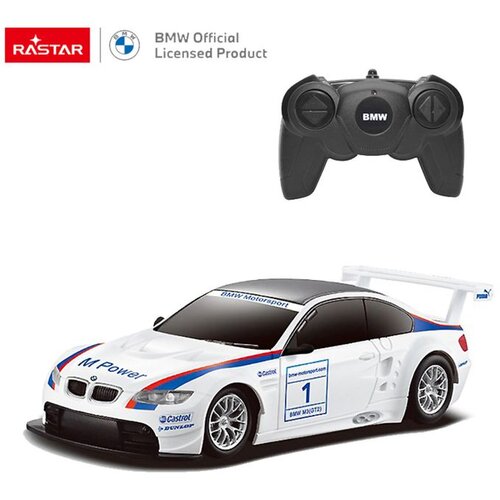 Rastar plastični autić na daljinsko upravljanje 1:24 BMW M3 beli Cene