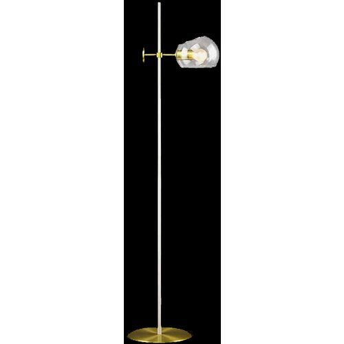 podna lampa Luna 1*E14 gold/white/clear glass 35.1203 Slike