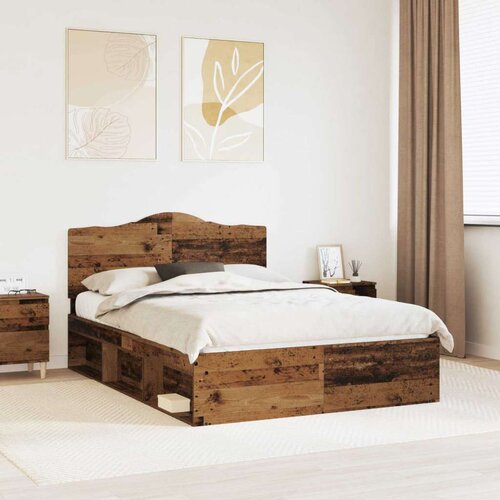  Konstrukcija postelje Star les 150 x 200 cm Masivno borovo les, (5000102412) Cene