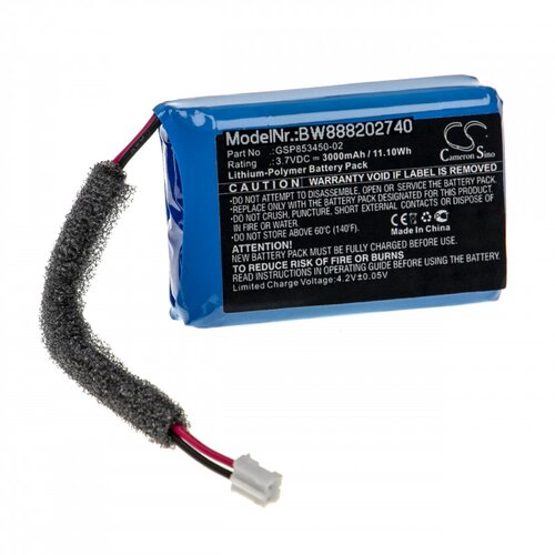 VHBW Baterija za JBL Turbo, 3000 mAh Slike
