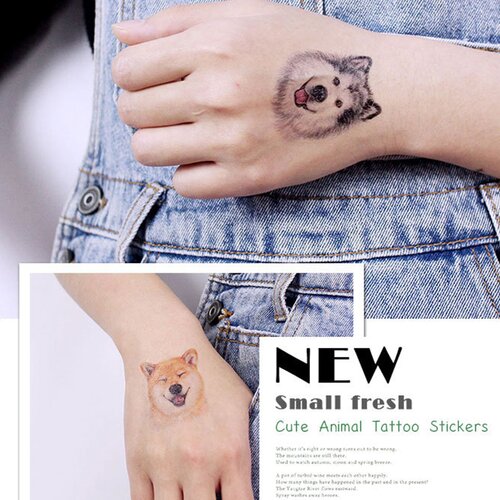 INF Paket 10 listov začasnih tetovaž Model 6, (21838656) Slike
