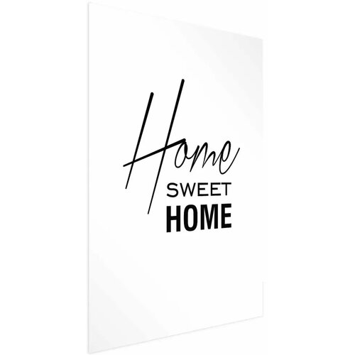  Plakat - Black and White: Home Sweet Home 60x90 Bez okvira s margom Cijene