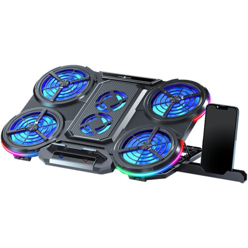 WHITESHARK Ice Storm GCP-6 rashladni stalak za laptop, 6 ventilatora Cijene