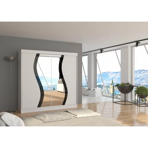 ADRK Furniture ormar s kliznim vratima Vetura 200x200x62 cm