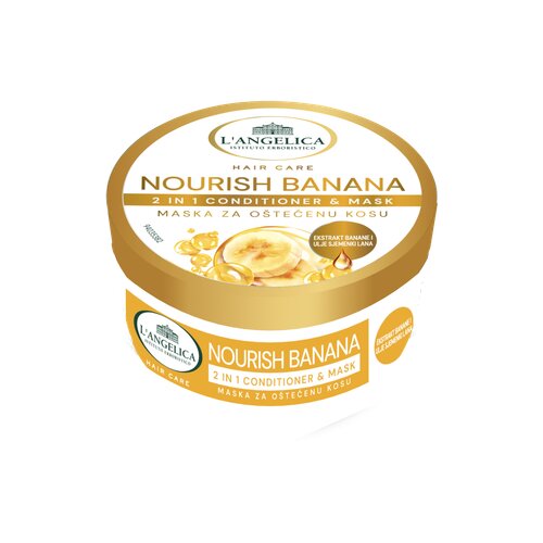 Langelica Nourish Banana maska za o&scaron;tećenu kosu 300 ml Cijene