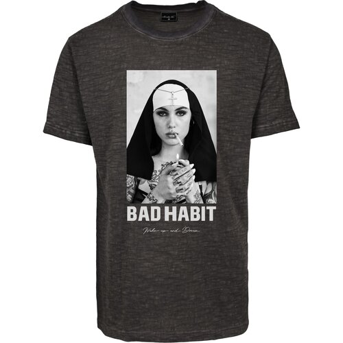 Mister Tee Dark grey Bad Habit T-shirt Cene