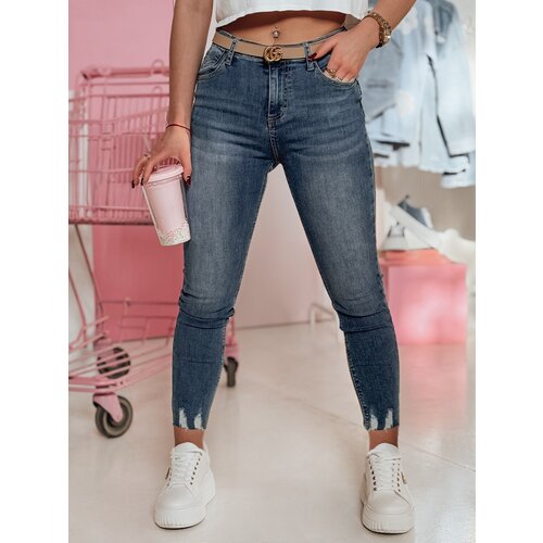 DStreet Spodnie damskie jeasnowe skinny TRENDIM Cene