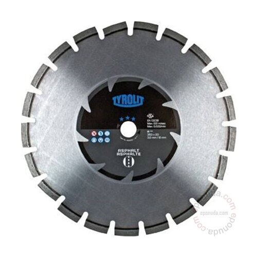 Tyrolit dijamantska ploča asfalt 350x3x20 Premium Slike