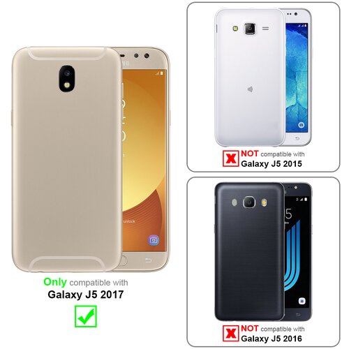  3x Celozaslonska za&amp;scaron;čitna folija, združljiva z Samsung Galaxy J5 2017 - Za&amp;scaron;čitna folija v transparentno s čarno - 3-pack Kaljeno steklo za za&amp;scaron;čito zaslona s trdoto 9H in 3D dotikom, (20547938) Slike