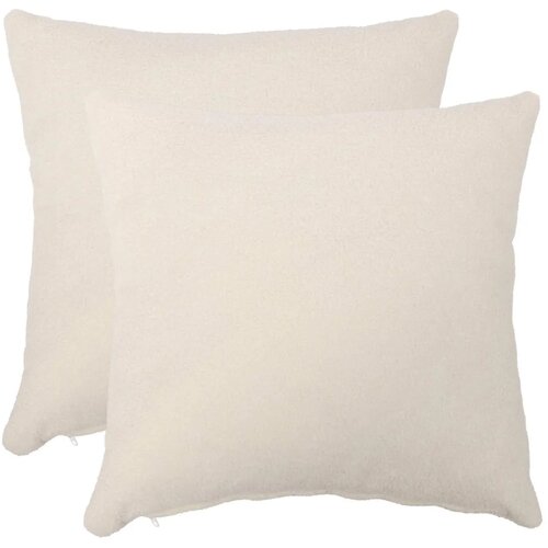  Presvlaka za jastuk 2 kom. HEERLEN Krem 30 x 30 cm Boucl&amp;eacute; - Osnovni Krem 30 x 30 cm Slike