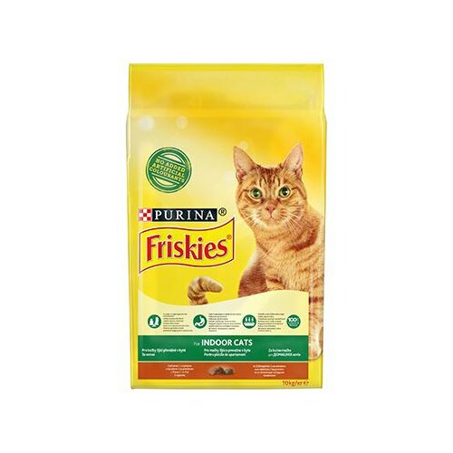 Purina friskies suva hrana za mačke sa ukusom piletine i povrća 10 kg indoor Cene