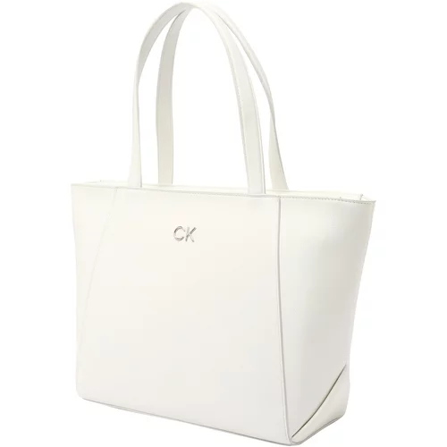 Calvin Klein Nakupovalna torba bela