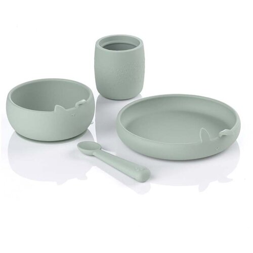 Jane Silikonski set za hranjenje od 4 dijela, Mint Cijene