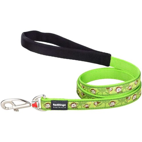 Povodac za pse Red Dingo STYLE MONKEY LIME GREEN 2 x 120 cm Cijene