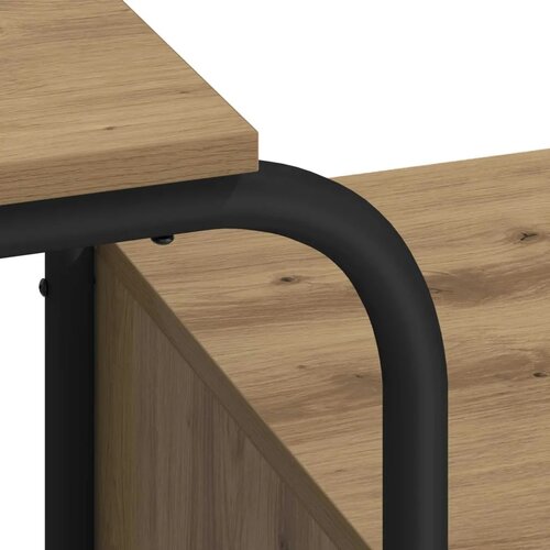  Stol s pohranom Hrast artisan 145 x 50 x 75 cm - Hrast artisan Slike