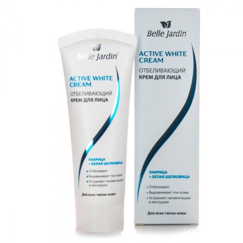 Belle Jardin Krema za izbeljivanje sa ekstraktom sladića i duda ACTIVE WHITE 75ml Slike