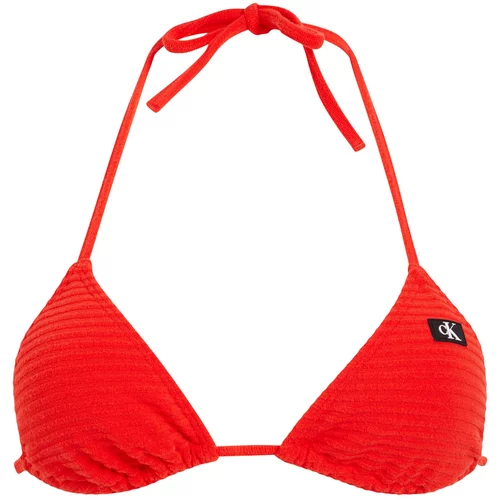 Calvin Klein Swimwear Bikini gornji dio crvena / crna / bijela