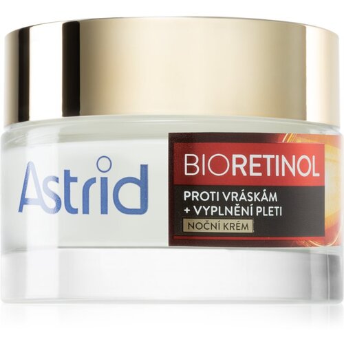 Astrid bioretinol night cream nočni serum proti gubam 50 ml za ženske Slike