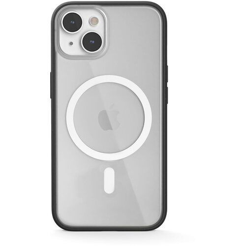WOODCESSORIES Clear Case MagSafe Black iPhone 14 Slike