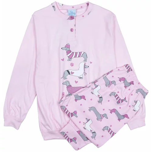 Gary pižama S30006 roza D 128