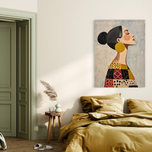 Styler Slika s ručno oslikanim elementima 70x100 cm Mae &amp;ndash; Slike