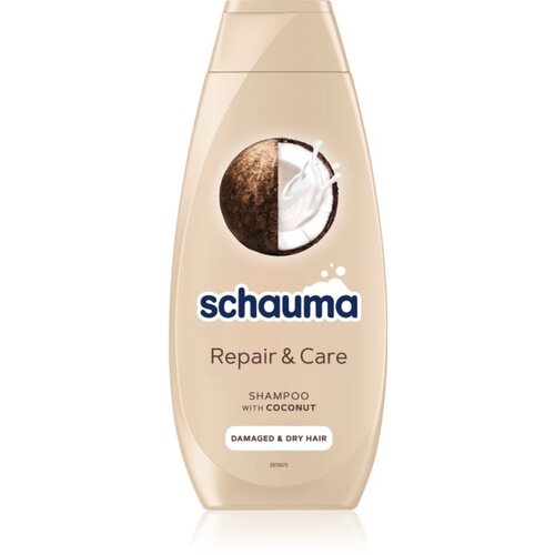 Schauma Repair & Care Shampoo šampon s kokosom za poškodovane in suhe lase za ženske Cene