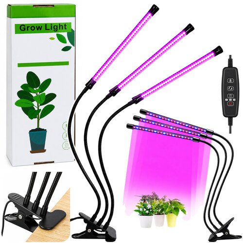  LED lampa za uzgoj biljaka s 3 modula Cene