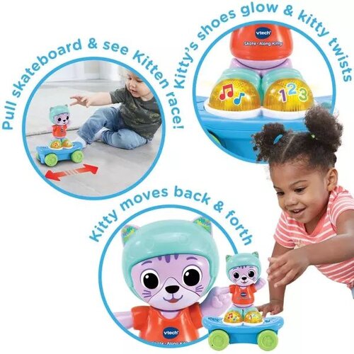 Vtech igrača za dojenčke skateboarding mucka baby Slike