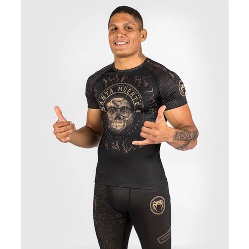 Venum santa muerte dark side - rashguard kratki rukav crno/braon xxl Cene