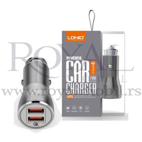 Ldnio auto punjač powerfull C407q fast charger expert 2xUSB 3.0 micro Slike