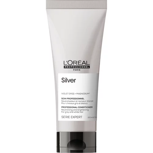 Loreal Serie Expert Silver balzam za sijaj za sive lase 200 ml