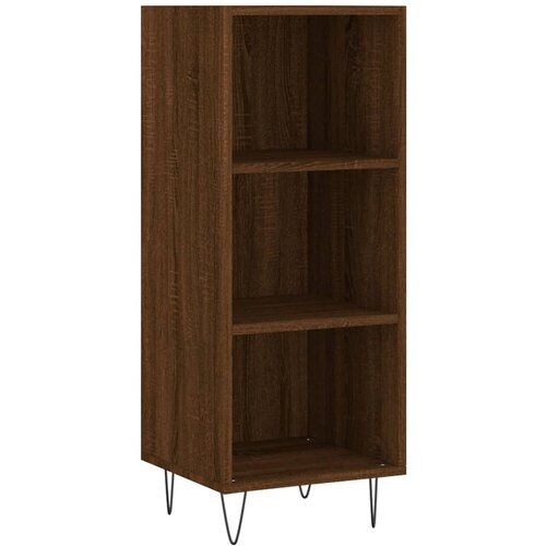 Maison Chic Komoda - Predalnik rjavi hrast 34,5x32,5x90 cm inženirski les, (21718316) Slike