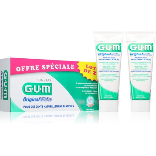 GUM Original White Toothpaste pasta za zube 75 ml 2 kom Cijene