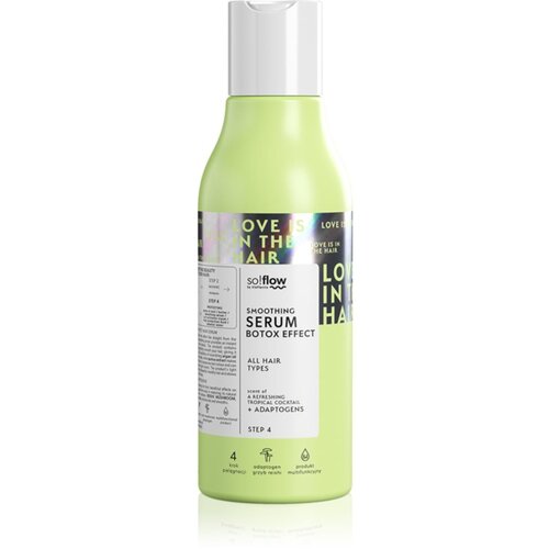 SoFlow Smoothing Serum Botox Effect serum za zaglađivanje za sve tipove kose 150 ml Slike