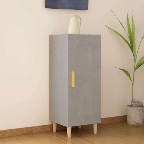  Komoda betonsko siva 34,5x34x90 cm inženirski les, (20654033) Cene