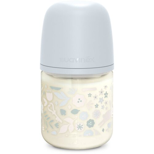 Suavinex Wonderland SX Pro Physiological Anti-Colic Glass steklenička za dojenčke S Slow Flow 0 m+ Liberty Blue 120 ml Cene