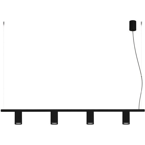Sollux Lighting Lestenec RAYO 4 črn, (5000499969) Cene