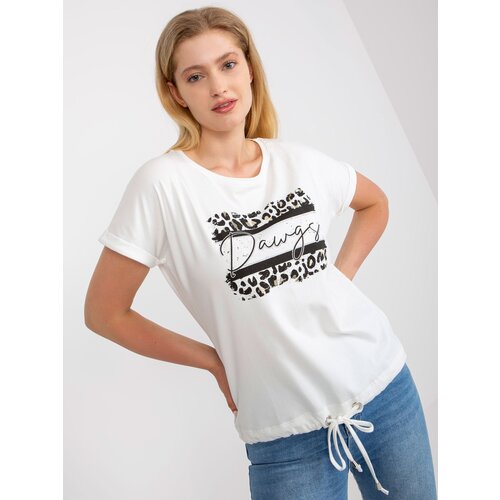 RELEVANCE T-shirt-RV-TS-7657.68P-white Slike