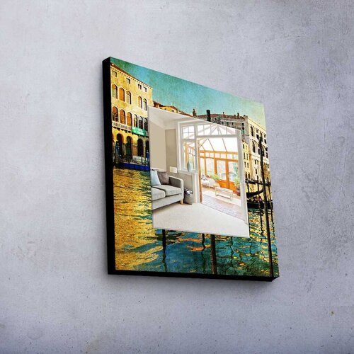 Wallity ogledalo MA-032, 50x50cm Cene
